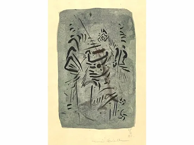 René guiette (antwerpen 1893-1976) origineel - afbeelding 3 van  5