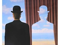 René magritte - décalcomanie - litho