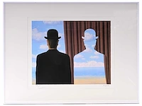 René magritte - décalcomanie - litho - afbeelding 2 van  2