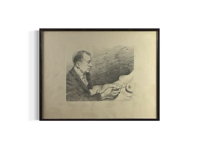 René magritte - ecrire - afbeelding 1 van  1