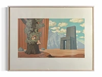 René magritte - editie mourlot 1968 - afbeelding 1 van  1