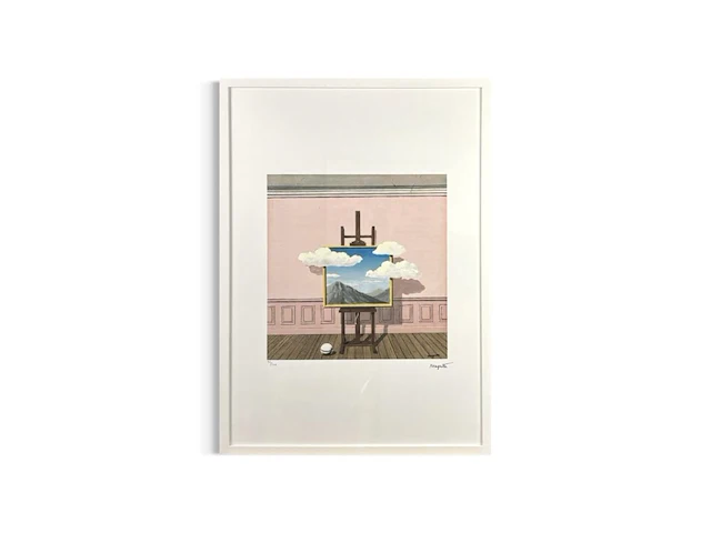 René magritte - gelimiteerde editie - afbeelding 1 van  1