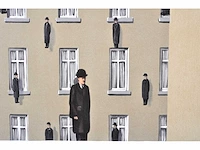 René magritte - golconde - litho - afbeelding 7 van  9
