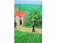 René magritte - la belle captive - litho - afbeelding 5 van  8