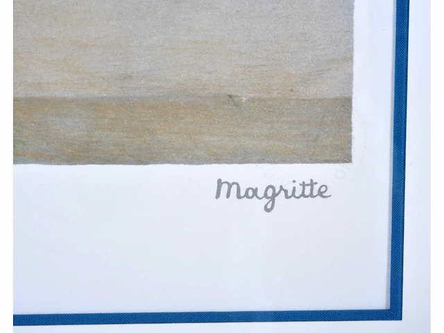 René magritte - la folie des grandeurs ii - litho - afbeelding 3 van  8