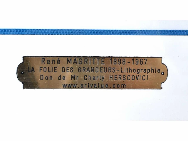René magritte - la folie des grandeurs ii - litho - afbeelding 5 van  8