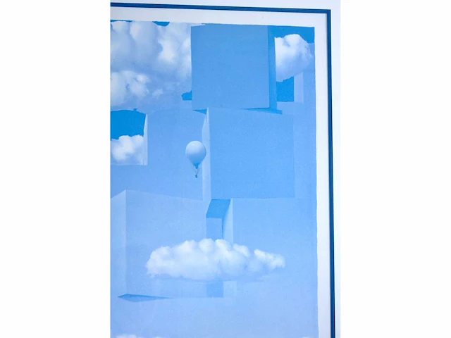 René magritte - la folie des grandeurs ii - litho - afbeelding 8 van  8