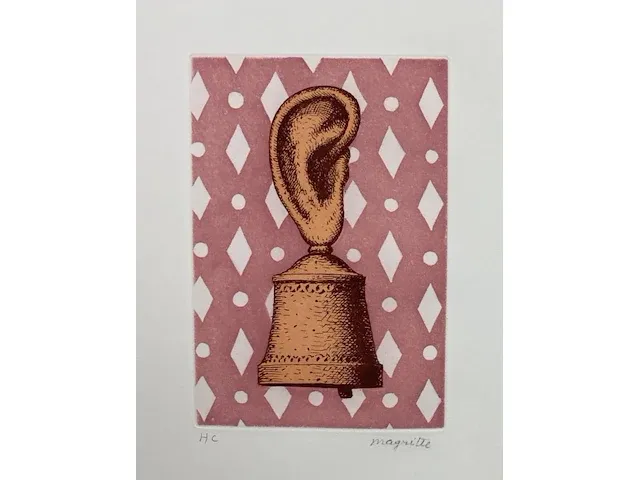 René magritte - la lecon de musique 1968 - afbeelding 2 van  2