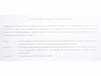 René magritte - la page blanche - litho - afbeelding 8 van  8