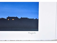 René magritte - la page blanche - litho - afbeelding 3 van  8
