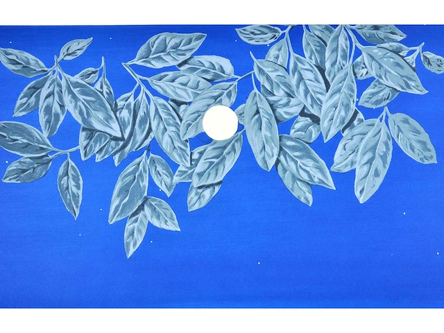 René magritte - la page blanche - litho - afbeelding 5 van  8