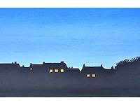 René magritte - la page blanche - litho - afbeelding 6 van  8