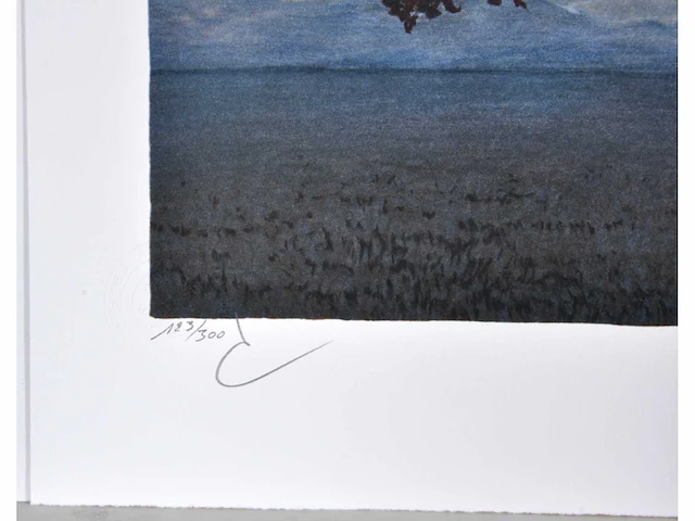 René magritte - la voix du sang - litho - afbeelding 5 van  10