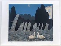 René magritte - l’art de la conversation - litho - afbeelding 2 van  8