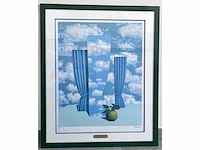 René magritte - le beau monde - litho - afbeelding 2 van  8