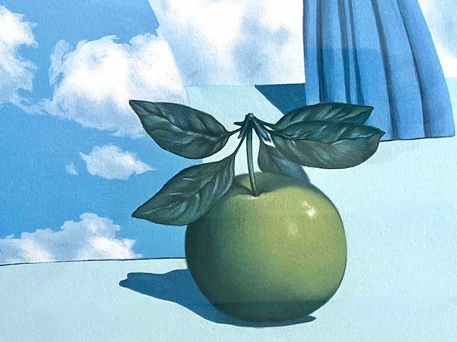 René magritte - le beau monde - litho - afbeelding 5 van  8