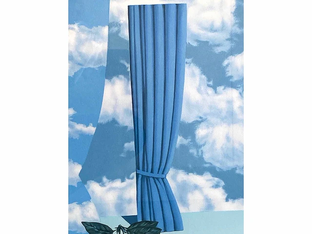 René magritte - le beau monde - litho - afbeelding 6 van  8