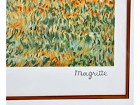René magritte - le blanc-seing - litho - afbeelding 4 van  10