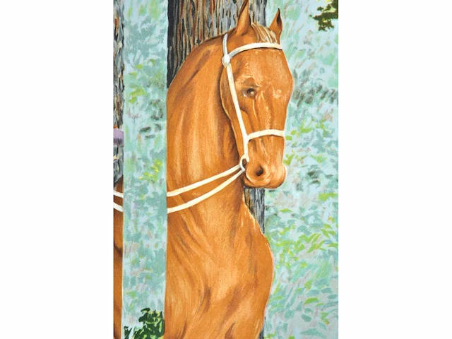 René magritte - le blanc-seing - litho - afbeelding 8 van  10
