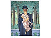 René magritte - le bouquet tout fait - litho - afbeelding 1 van  11
