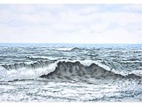 René magritte - le château des pyrenées - litho - afbeelding 7 van  10