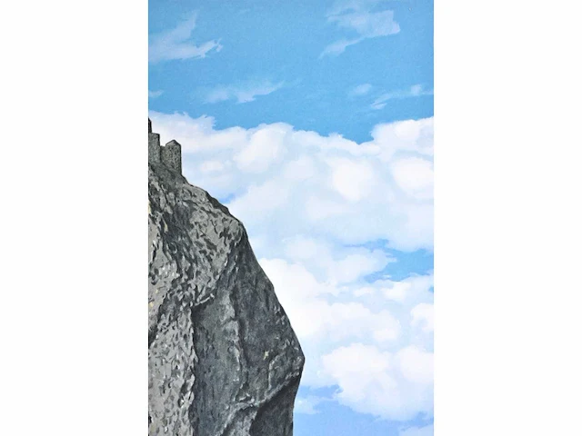 René magritte - le château des pyrenées - litho - afbeelding 9 van  10