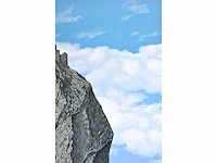 René magritte - le château des pyrenées - litho - afbeelding 9 van  10