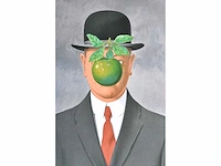 René magritte - le fils de l’homme - litho - inelijst - afbeelding 7 van  11