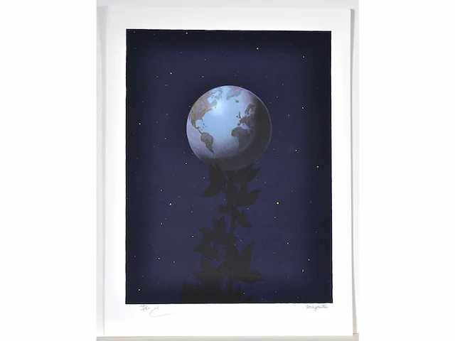 René magritte - le grand style - litho - afbeelding 2 van  6
