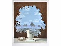 René magritte - le pays des miracles - litho - afbeelding 1 van  7