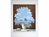 René magritte - le pays des miracles - litho - afbeelding 2 van  7