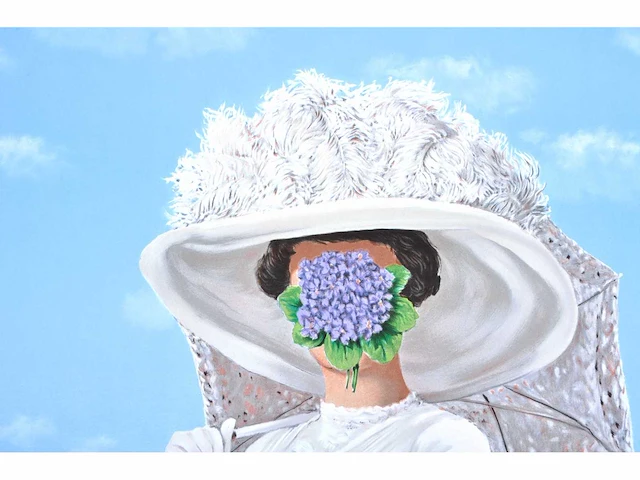 René magritte - le séducteur - litho - afbeelding 5 van  7