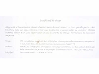 René magritte - le séducteur - litho - afbeelding 7 van  7