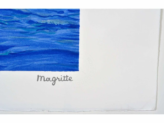 René magritte - le séducteur - litho - afbeelding 3 van  7