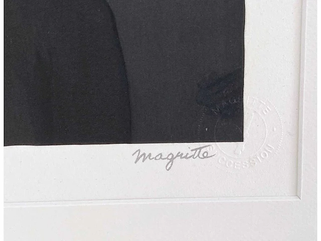 René magritte - l’empire des lumières - litho - afbeelding 3 van  6