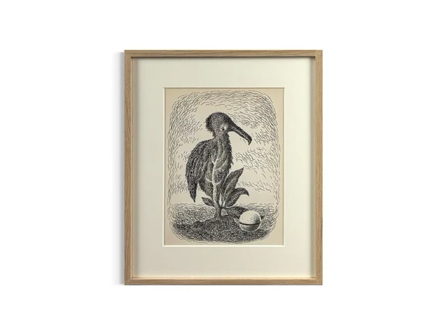 René magritte - lithografie 1948 - afbeelding 1 van  1