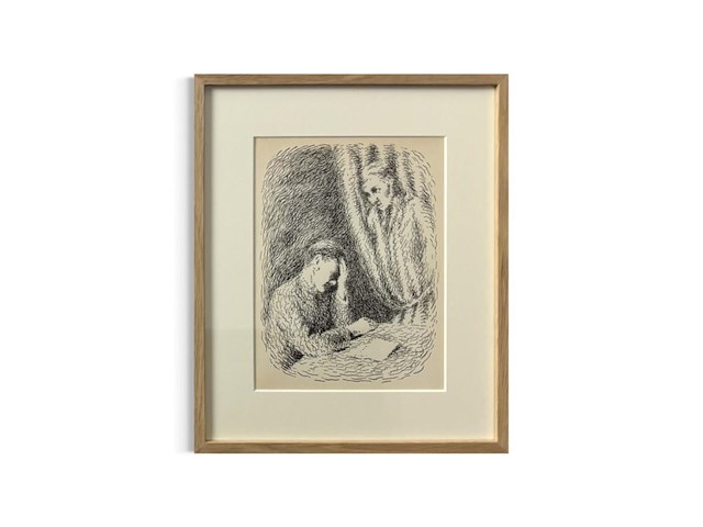 René magritte - lithografie 1948 - afbeelding 1 van  1