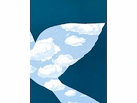 René magritte - l’oiseau de ciel - litho - afbeelding 6 van  8