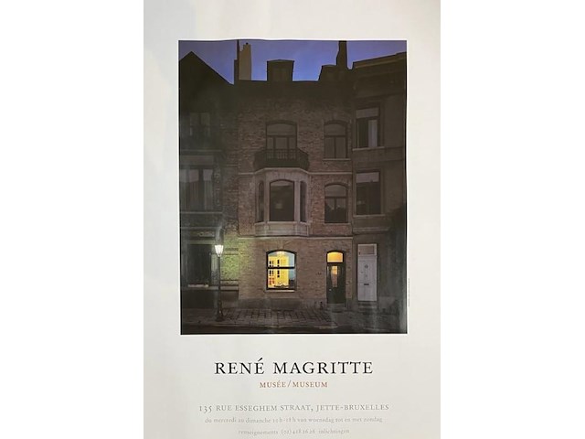 René magritte - musée magritte - afbeelding 1 van  1