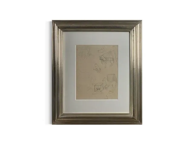 René magritte - originele tekening - afbeelding 1 van  5