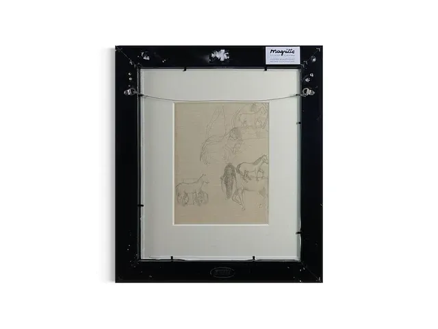 René magritte - originele tekening - afbeelding 2 van  5