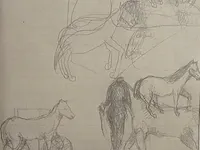 René magritte - originele tekening - afbeelding 4 van  5