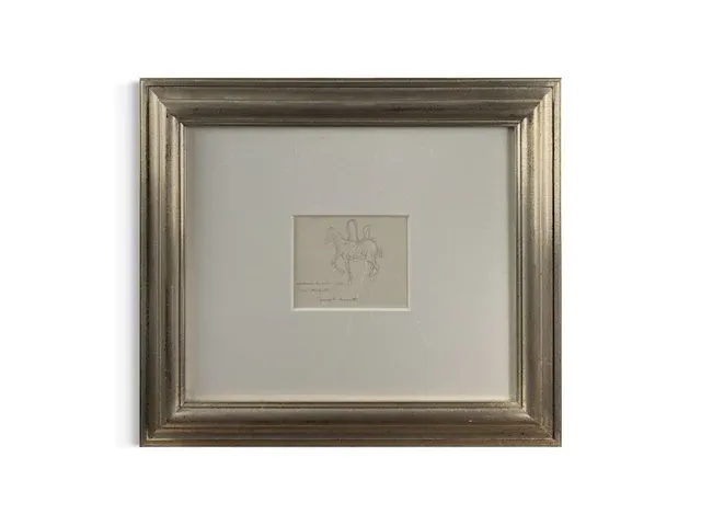 René magritte - originele tekening - afbeelding 2 van  3