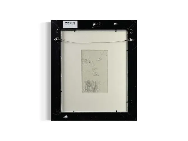 René magritte - originele tekening - afbeelding 2 van  5