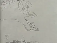 René magritte - originele tekening - afbeelding 4 van  5