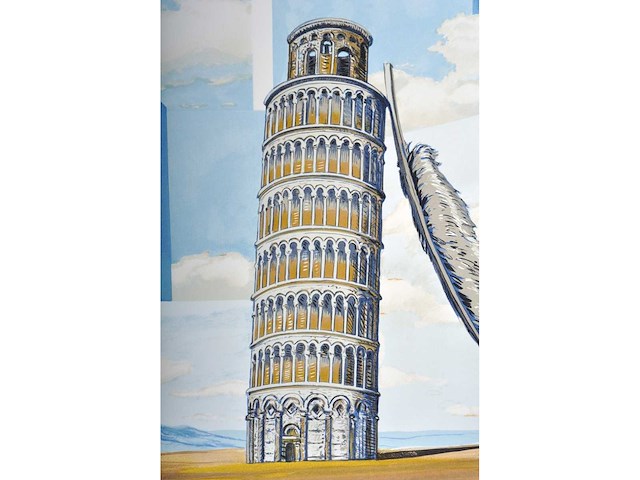 René magritte - souvenir de voyage - litho - afbeelding 7 van  9