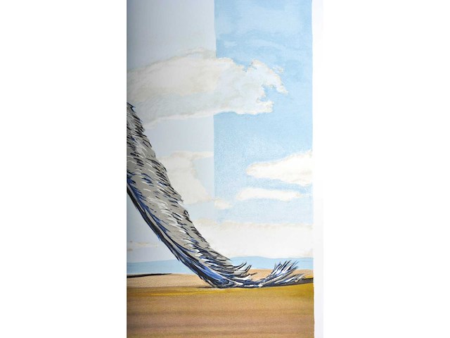 René magritte - souvenir de voyage - litho - afbeelding 8 van  9