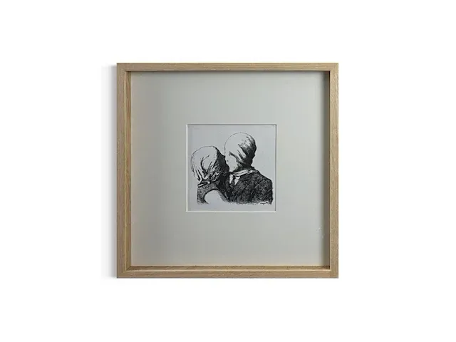 René magritte - the lovers ii - afbeelding 1 van  1