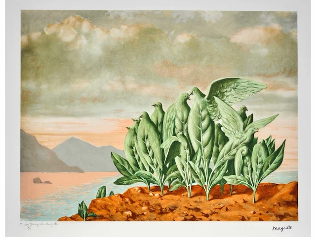 René magritte (1898 - 1967) - afbeelding 1 van  6