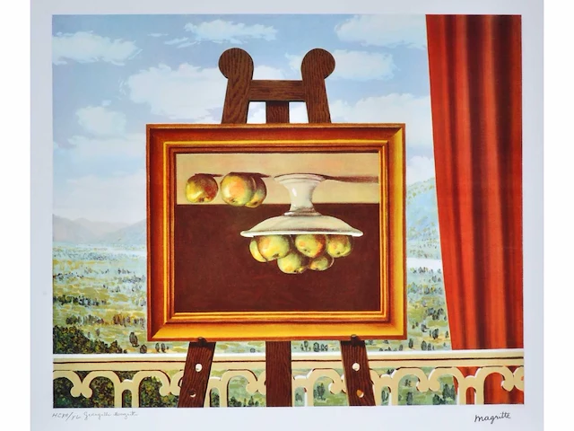 René magritte (1898 - 1967) - afbeelding 1 van  6